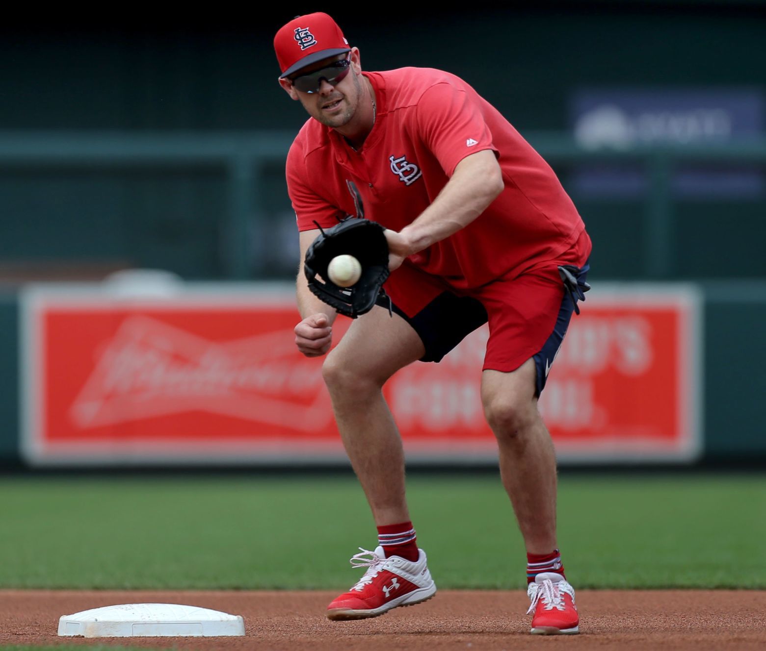 Cardinals work out after All Star break